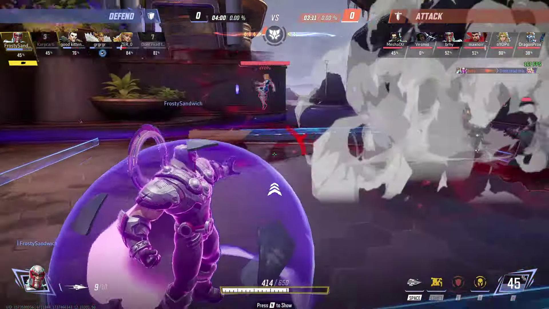 Magneto gameplay